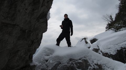 Photo from Snowshoe camping, Bruce National Peninsula Park