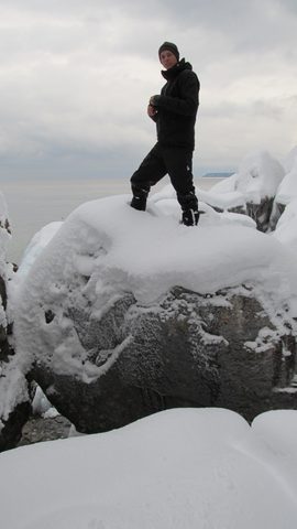 Photo from Snowshoe camping, Bruce National Peninsula Park