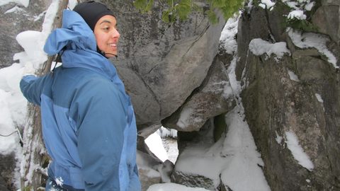 Photo from Snowshoe camping, Bruce National Peninsula Park