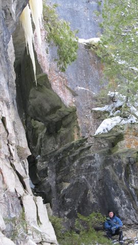 Photo from Snowshoe camping, Bruce National Peninsula Park