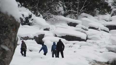 Photo from Snowshoe camping, Bruce National Peninsula Park