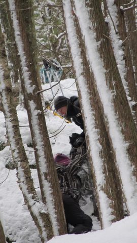 Photo from Snowshoe camping, Bruce National Peninsula Park