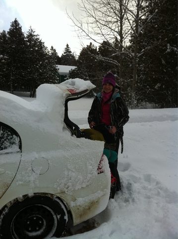 Photo from Snowshoe camping, Bruce National Peninsula Park