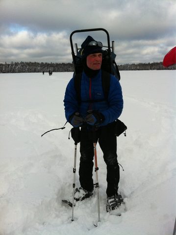 Photo from Snowshoe camping, Bruce National Peninsula Park