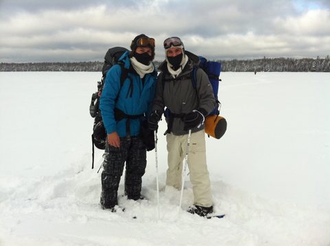 Photo from Snowshoe camping, Bruce National Peninsula Park