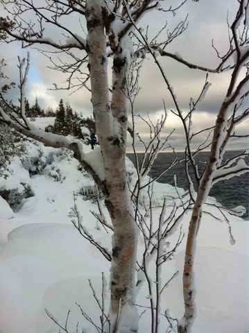Photo from Snowshoe camping, Bruce National Peninsula Park