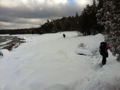 Photo from Snowshoe camping, Bruce National Peninsula Park