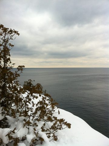 Photo from Snowshoe camping, Bruce National Peninsula Park