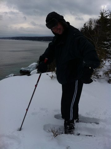 Photo from Snowshoe camping, Bruce National Peninsula Park