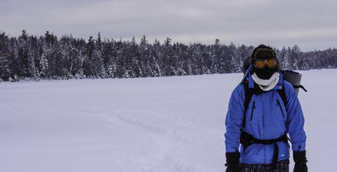Photo from Snowshoe camping, Bruce National Peninsula Park