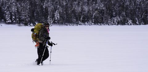 Photo from Snowshoe camping, Bruce National Peninsula Park