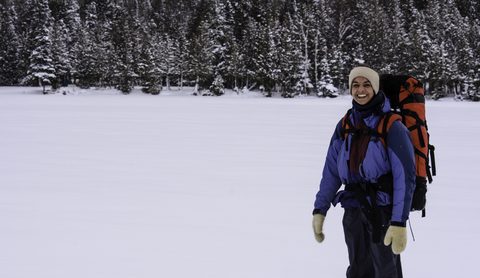 Photo from Snowshoe camping, Bruce National Peninsula Park