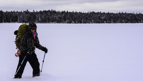 Photo from Snowshoe camping, Bruce National Peninsula Park