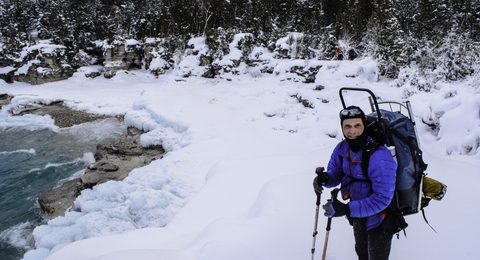 Photo from Snowshoe camping, Bruce National Peninsula Park