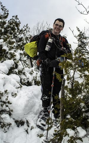 Photo from Snowshoe camping, Bruce National Peninsula Park