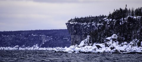 Photo from Snowshoe camping, Bruce National Peninsula Park