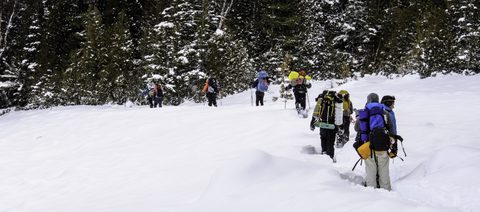 Photo from Snowshoe camping, Bruce National Peninsula Park