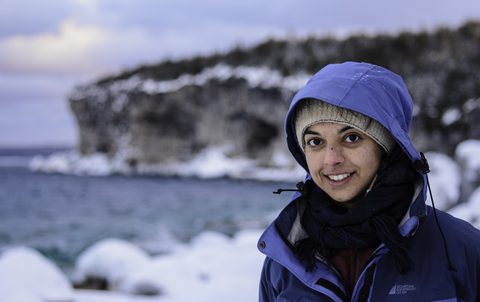 Photo from Snowshoe camping, Bruce National Peninsula Park