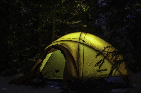 Photo from Snowshoe camping, Bruce National Peninsula Park