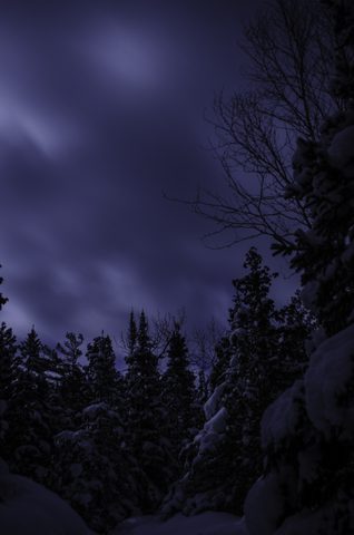 Photo from Snowshoe camping, Bruce National Peninsula Park