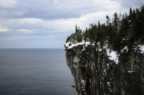 Photo from Snowshoe camping, Bruce National Peninsula Park