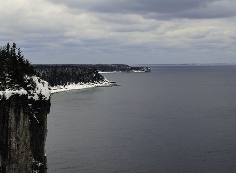 Photo from Snowshoe camping, Bruce National Peninsula Park