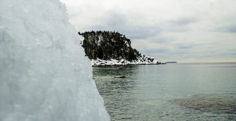 Photo from Snowshoe camping, Bruce National Peninsula Park