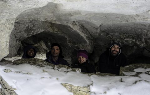 Photo from Snowshoe camping, Bruce National Peninsula Park