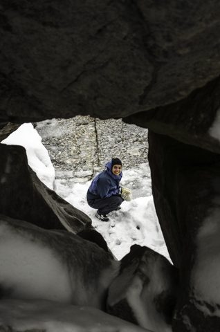 Photo from Snowshoe camping, Bruce National Peninsula Park