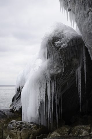 Photo from Snowshoe camping, Bruce National Peninsula Park