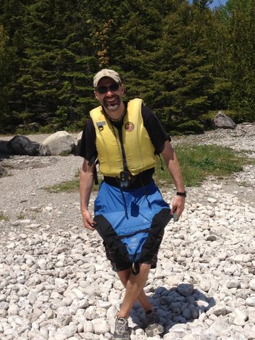 Photo from Sea Kayaking, Bruce Peninsula National Park, through paddle