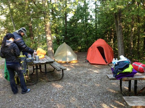 Photo from Sea Kayaking, Bruce Peninsula National Park, through paddle