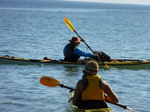 Photo from Sea Kayaking, Bruce Peninsula National Park, through paddle