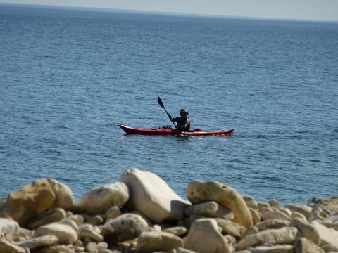 Photo from Sea Kayaking, Bruce Peninsula National Park, through paddle