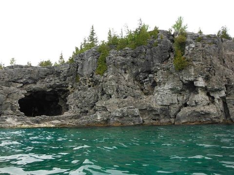 Photo from Sea Kayaking, Bruce Peninsula National Park, through paddle