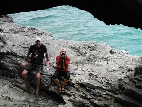 Photo from Sea Kayaking, Bruce Peninsula National Park, through paddle