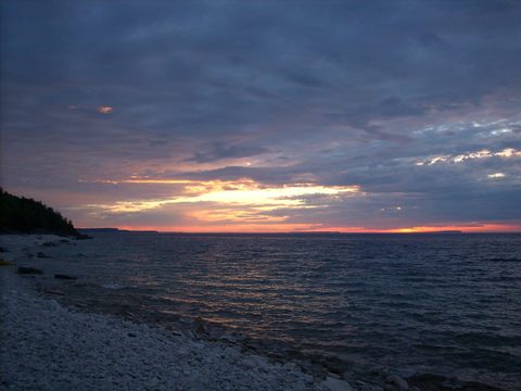 Photo from Sea Kayaking, Bruce Peninsula National Park, through paddle