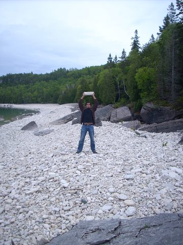 Photo from Sea Kayaking, Bruce Peninsula National Park, through paddle