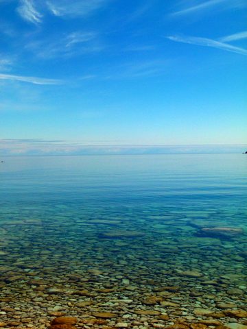Photo from Sea Kayaking, Bruce Peninsula National Park, through paddle