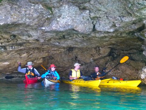 Photo from Sea Kayaking, Bruce Peninsula National Park, through paddle
