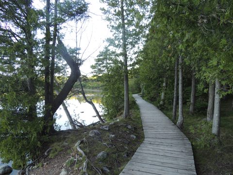 Photo from Sea Kayaking, Bruce Peninsula National Park, through paddle