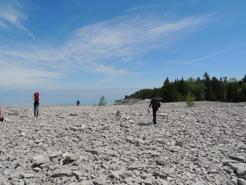 Photo from Sea Kayaking, Bruce Peninsula National Park, through paddle
