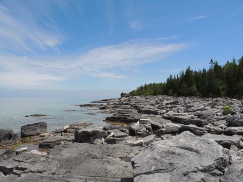Photo from Sea Kayaking, Bruce Peninsula National Park, through paddle