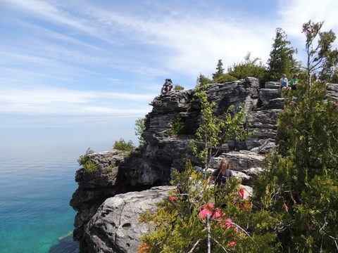 Photo from Sea Kayaking, Bruce Peninsula National Park, through paddle