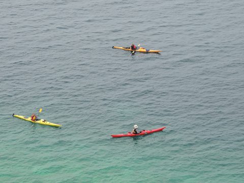 Photo from Sea Kayaking, Bruce Peninsula National Park, through paddle