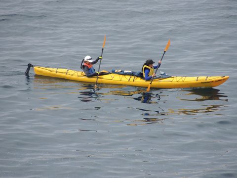Photo from Sea Kayaking, Bruce Peninsula National Park, through paddle