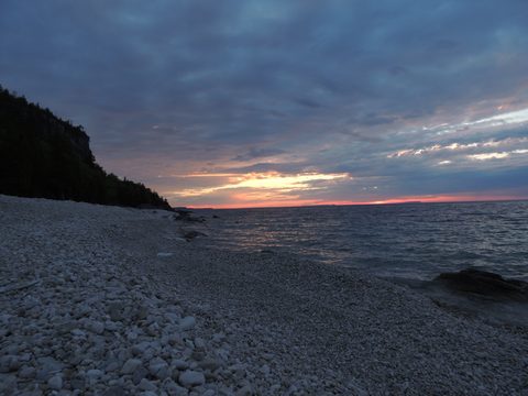 Photo from Sea Kayaking, Bruce Peninsula National Park, through paddle