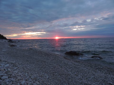 Photo from Sea Kayaking, Bruce Peninsula National Park, through paddle