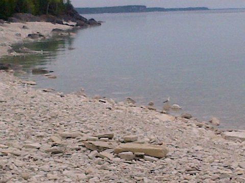 Photo from Sea Kayaking, Bruce Peninsula National Park, through paddle