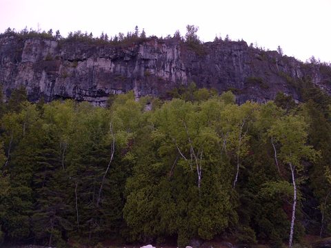 Photo from Sea Kayaking, Bruce Peninsula National Park, through paddle